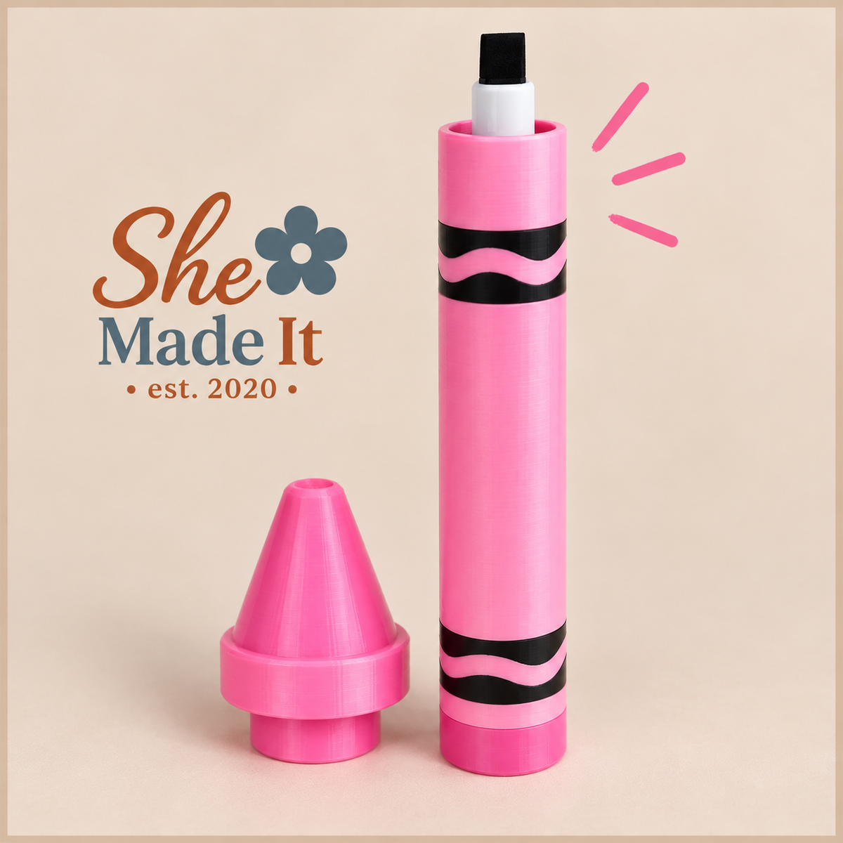 Crayon Marker Holder