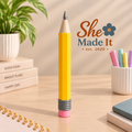 Pencil-Shaped Pen
